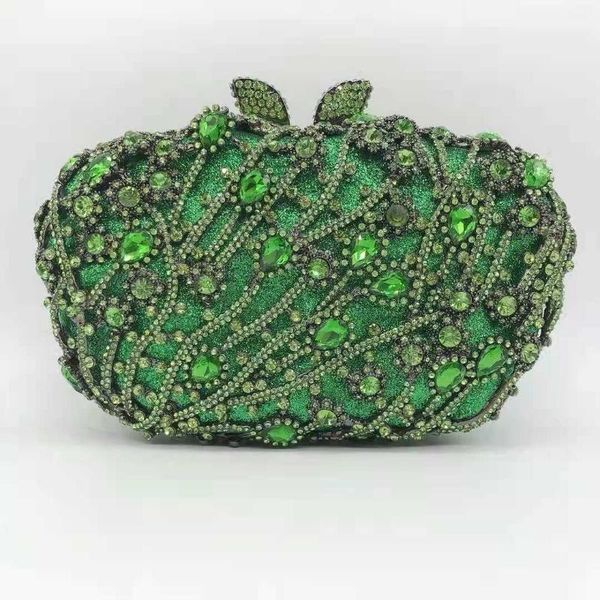 evening bags green rhinestones clutches women silver crystal bag wedding prom party bride clutch purse metal handbag
evening bags green rhinestones clutches women silver crystal bag wedding prom party bride clutch purse metal handbag