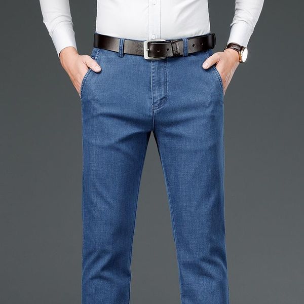 men's jeans 2021 autumn brand modal comfortable stretch classic style business casual straight blue black
men's jeans 2021 autumn brand modal comfortable stretch classic style business casual straight blue black