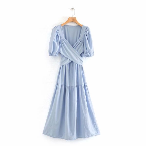 casual dresses women blue party evening new v-neck chic front cross bowknot backside vintage puff sleeve long summer maxi s8q1, Black;gray
casual dresses women blue party evening new v-neck chic front cross bowknot backside vintage puff sleeve long summer maxi s8q1, Black;gray