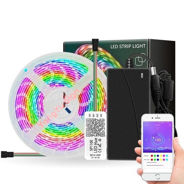bluetooth mobile control music sync digital light waterproof rainbown burst rgb led strip 12v 5m modules
bluetooth mobile control music sync digital light waterproof rainbown burst rgb led strip 12v 5m modules