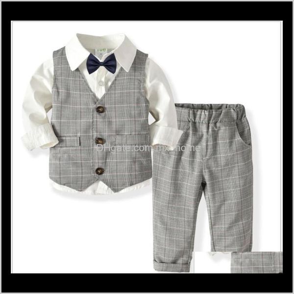 baby baby maternity drop delivery 2021 boys gentleman style clothing children plaid waistcoatshirtbowtiepants 4pcs set kids suit boy outfits, White
baby baby maternity drop delivery 2021 boys gentleman style clothing children plaid waistcoatshirtbowtiepants 4pcs set kids suit boy outfits, White