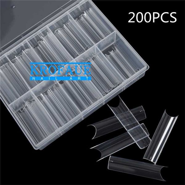 krofaue 200pcs false nail tips acrylic capsule press on s artificial tip fake s transparent full cover xl long art 211007, Red;gold
krofaue 200pcs false nail tips acrylic capsule press on s artificial tip fake s transparent full cover xl long art 211007, Red;gold