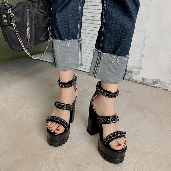 gladiator sandals women summer shoes high heels black platform thick heel ladies ymb171
gladiator sandals women summer shoes high heels black platform thick heel ladies ymb171
