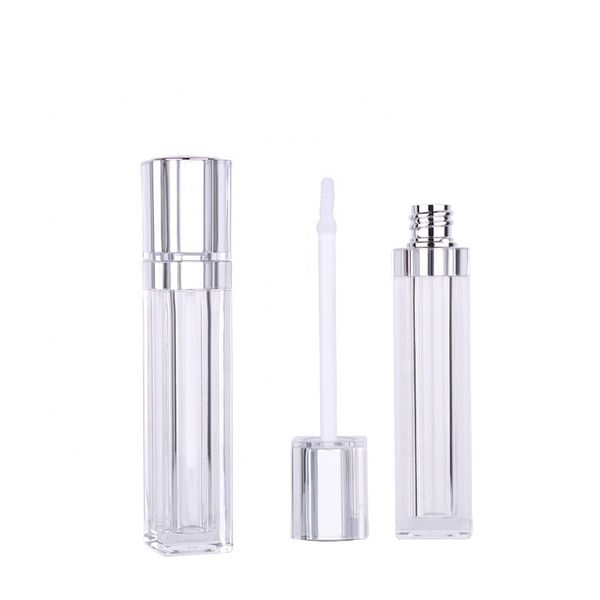 wholesale custom packaging lip gloss tube square silver 8ml clear plastic bulk empty transparent acrylic bottle container
wholesale custom packaging lip gloss tube square silver 8ml clear plastic bulk empty transparent acrylic bottle container