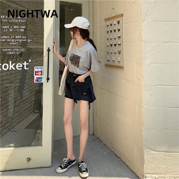 women's jeans nightwa 2021 summer women wide leg hole casual female streetwear loose solid black blue denim shorts s-5xl
women's jeans nightwa 2021 summer women wide leg hole casual female streetwear loose solid black blue denim shorts s-5xl