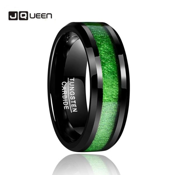 vintage 8mm width inlaid maple electroplated black tungsten carbide ring with green line wdding jewelry quality, Slivery;golden
vintage 8mm width inlaid maple electroplated black tungsten carbide ring with green line wdding jewelry quality, Slivery;golden