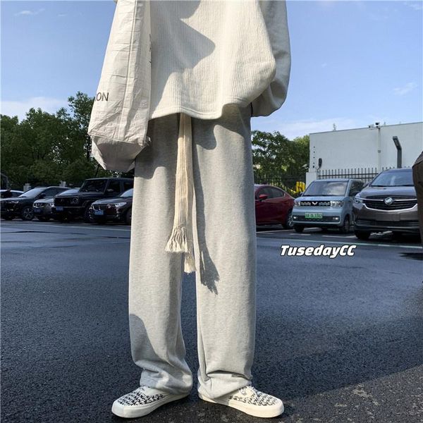 women's pants & capris woven drawstring wide-leg sweatpants women 's loose student korean style high waist drooping straight sport, Black;white
women's pants & capris woven drawstring wide-leg sweatpants women 's loose student korean style high waist drooping straight sport, Black;white