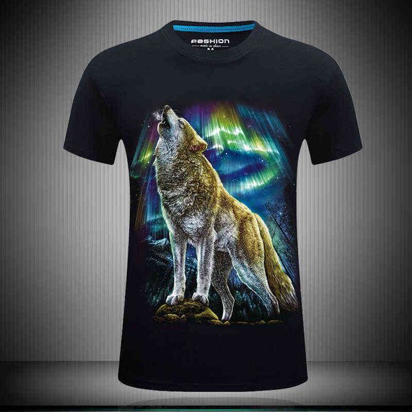 men's t-shirts summer wolf 3d short sleeve large loose cotton half sleeve bottomed shirt, White;black
men's t-shirts summer wolf 3d short sleeve large loose cotton half sleeve bottomed shirt, White;black