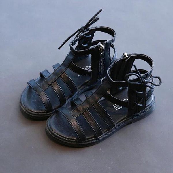 sandals size 23-36 girls summer side zip gladiator shoes cut-outs open toed for girl, Black;red
sandals size 23-36 girls summer side zip gladiator shoes cut-outs open toed for girl, Black;red