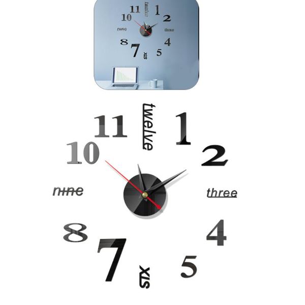 wall clocks home decorations big acrylic mirror clock modern design 3d diy large decorative watch unique gifts
wall clocks home decorations big acrylic mirror clock modern design 3d diy large decorative watch unique gifts