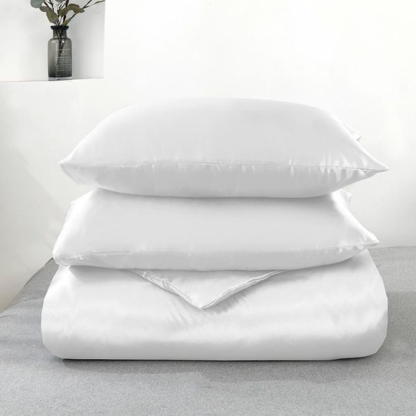 bedding sets pure color emulation silk satin,twin size set,comfortable pillowcase,rayon satin duvet cover200x200,nordic bed cover 150
bedding sets pure color emulation silk satin,twin size set,comfortable pillowcase,rayon satin duvet cover200x200,nordic bed cover 150