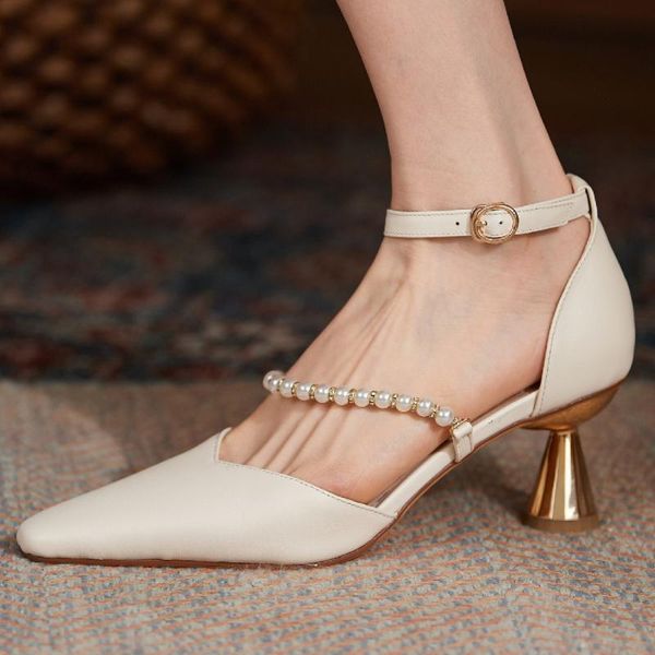 dress shoes women's genuine leather thin high heel pointed toe ankle strap spring evening pumps beading bride wedding women, Black
dress shoes women's genuine leather thin high heel pointed toe ankle strap spring evening pumps beading bride wedding women, Black
