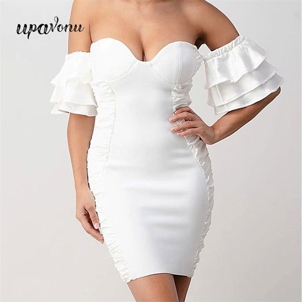 women summer ruffle bandage dress sling sleeveless bodycon mini celebrity club night party vestido 210524, Black;gray
women summer ruffle bandage dress sling sleeveless bodycon mini celebrity club night party vestido 210524, Black;gray
