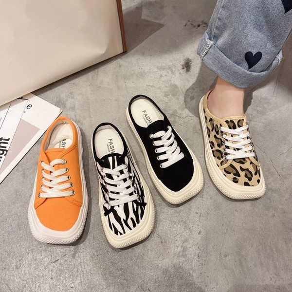 slippers flat shoes female soft low slides slipers women cover toe lady comfort summer 2021 square girl rubber rome fabric lace-, Black