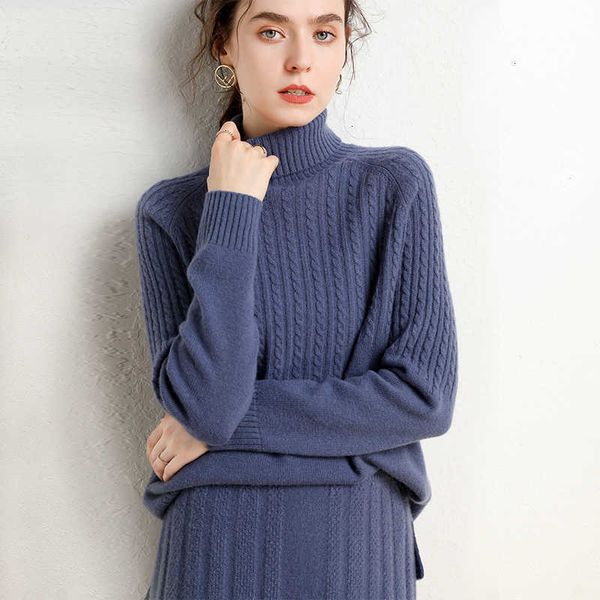 women's two piece pants autumn and winter women's thick fashion sweater 100% pure cashmere sktc, White
women's two piece pants autumn and winter women's thick fashion sweater 100% pure cashmere sktc, White