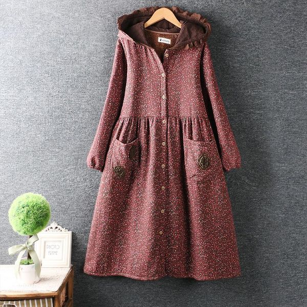 women's trench coats 2021 autumn and winter products japanese mori retro hooded thick warm long-sleeved jacket coat clothi, Tan;black
women's trench coats 2021 autumn and winter products japanese mori retro hooded thick warm long-sleeved jacket coat clothi, Tan;black