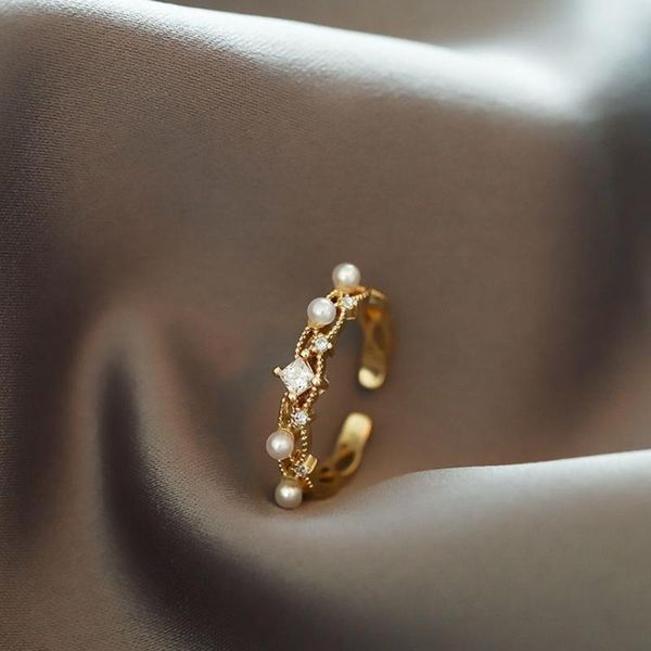 korean cross pattern lace ring for women crystal gem bling zircon femme wedding bridal jewelry pearl accessories rings, Slivery;golden
korean cross pattern lace ring for women crystal gem bling zircon femme wedding bridal jewelry pearl accessories rings, Slivery;golden