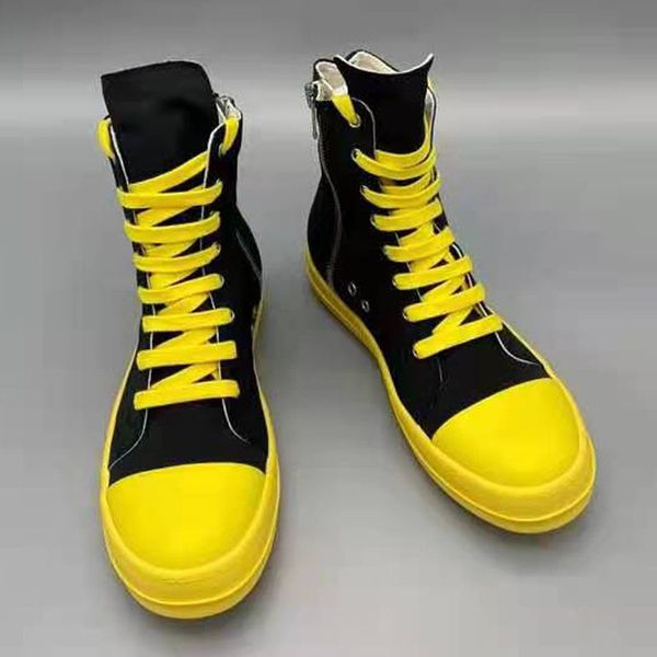 men high-ankle boots breathable canvas fashion sneaker trainers casual lace-up zip flat shoes, Black
men high-ankle boots breathable canvas fashion sneaker trainers casual lace-up zip flat shoes, Black