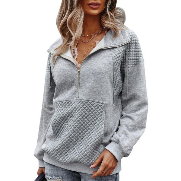 women's hoodies & sweatshirts women loose solid color long sleeve stand collar pullover autumn winter, Black
women's hoodies & sweatshirts women loose solid color long sleeve stand collar pullover autumn winter, Black