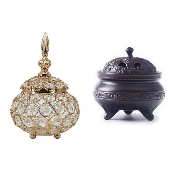fragrance lamps hollow crystal candle holder jewelry box wedding candelabra with censer cover incense
fragrance lamps hollow crystal candle holder jewelry box wedding candelabra with censer cover incense
