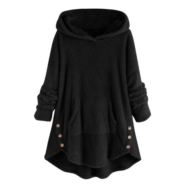 women's hoodies & sweatshirts sudadera polar con capucha para mujer, suéter de talla grande, 71bolsillos y botones, color liso, otoño e, Black
women's hoodies & sweatshirts sudadera polar con capucha para mujer, suéter de talla grande, 71bolsillos y botones, color liso, otoño e, Black