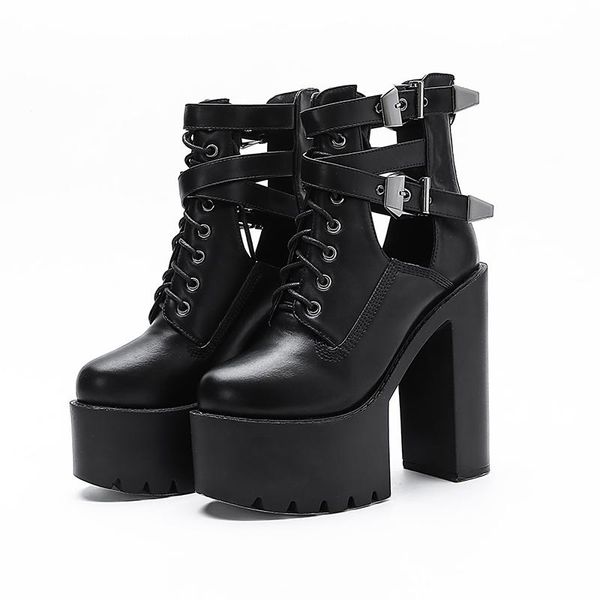 boots 2021 fashion ankle for women high platform shoes leather heels tie cross, Black
boots 2021 fashion ankle for women high platform shoes leather heels tie cross, Black