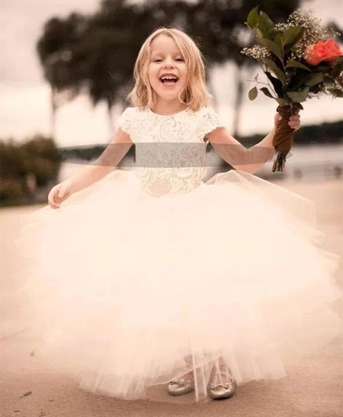 girl's dresses ivory lace and tulle flower girl dress for wedding short sleeve sash layyed tutu skirt kids formal wear custom made, Red;yellow
girl's dresses ivory lace and tulle flower girl dress for wedding short sleeve sash layyed tutu skirt kids formal wear custom made, Red;yellow