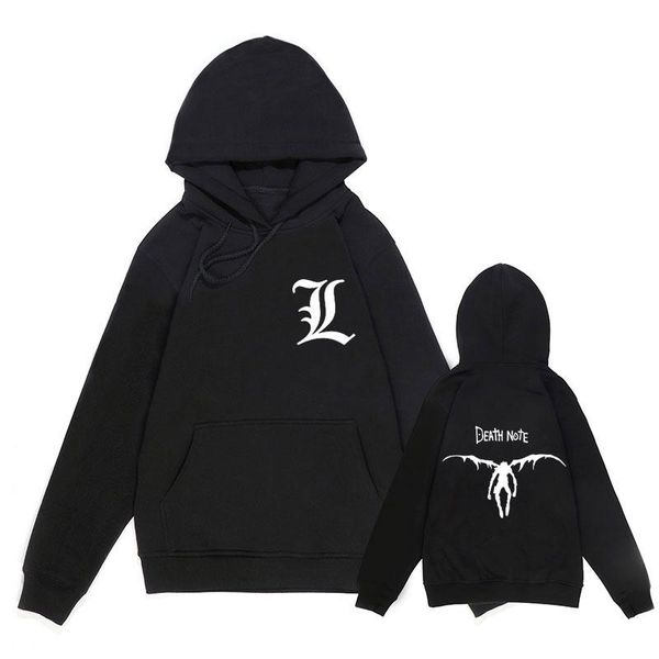 men's hoodies & sweatshirts harajuku death note autumn winter japanese anime printed hoodie streetwear casual, Black
men's hoodies & sweatshirts harajuku death note autumn winter japanese anime printed hoodie streetwear casual, Black