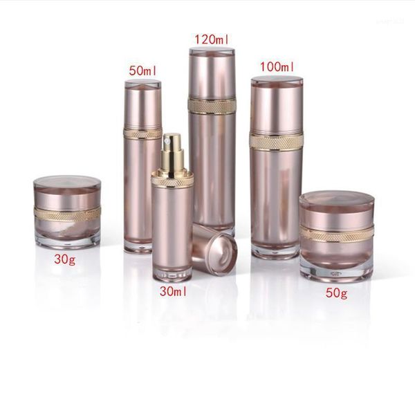 storage bottles & jars 6pcs/pack empty acrylic jar skin care eye cream pot refillable bottle cosmetic container with lid spray lotion
storage bottles & jars 6pcs/pack empty acrylic jar skin care eye cream pot refillable bottle cosmetic container with lid spray lotion