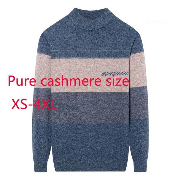 men's sweaters arrival men pure cashmere thickened o-neck striped computer knitted autumn winter casual thick sweater plus size xs-3xl, White;black
men's sweaters arrival men pure cashmere thickened o-neck striped computer knitted autumn winter casual thick sweater plus size xs-3xl, White;black