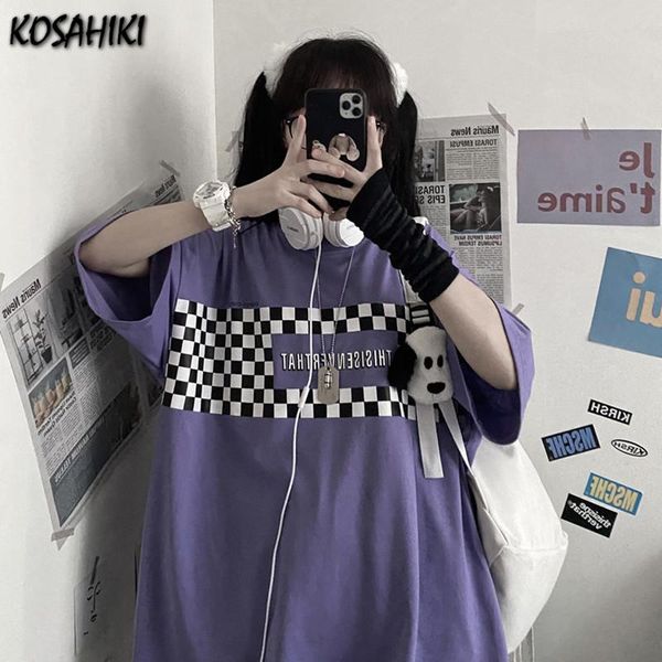 summer checkerboard plaid print short sleeve t-shirt women clothing harajuku o-neck gothic girls tee shirt women's, White
summer checkerboard plaid print short sleeve t-shirt women clothing harajuku o-neck gothic girls tee shirt women's, White