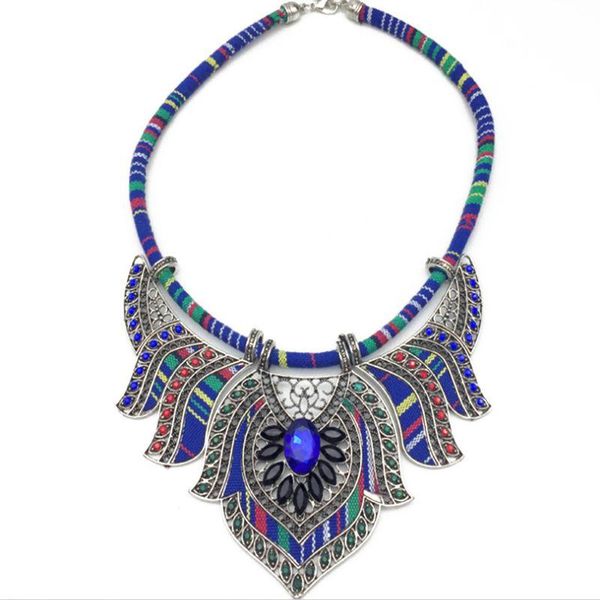 pendant necklaces chunky bib statement torque choker bohemia african egypt tribal personality neck decoration women lady gift, Silver
pendant necklaces chunky bib statement torque choker bohemia african egypt tribal personality neck decoration women lady gift, Silver