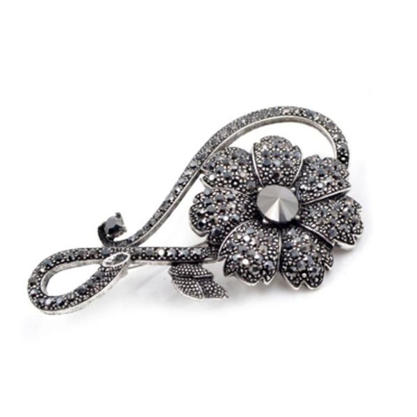 pins, brooches women's elegant winter jacket sweater accessories party banquet rhinestone flower brooch, Gray
pins, brooches women's elegant winter jacket sweater accessories party banquet rhinestone flower brooch, Gray