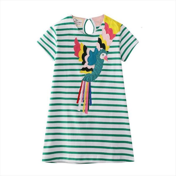 summer princess bird applique girls girl dresses cotton for baby stripe costume selling kids dress, Red;yellow
summer princess bird applique girls girl dresses cotton for baby stripe costume selling kids dress, Red;yellow