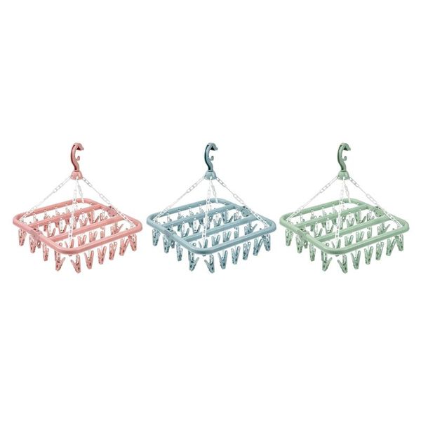 clothes drying rack, 32 clips laundry rack folding sock hanger, hangers for towels, bras, baby & racks
clothes drying rack, 32 clips laundry rack folding sock hanger, hangers for towels, bras, baby & racks