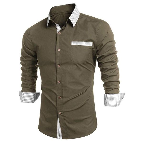 men's casual shirts autumn and winter hit color wave point long-sleeved shirt foreign trade wdfq1, White;black
men's casual shirts autumn and winter hit color wave point long-sleeved shirt foreign trade wdfq1, White;black