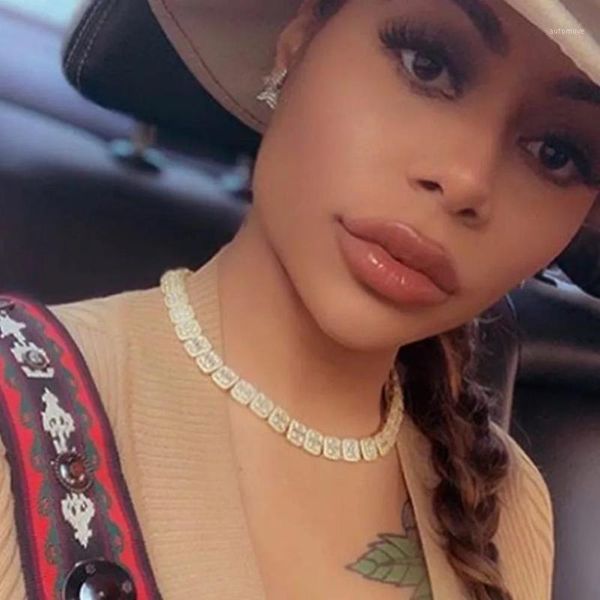 luxury big crystal square tennis necklace for women rhinestone choker statement bling thick necklace hip hop chain jewelry1, Golden;silver
luxury big crystal square tennis necklace for women rhinestone choker statement bling thick necklace hip hop chain jewelry1, Golden;silver