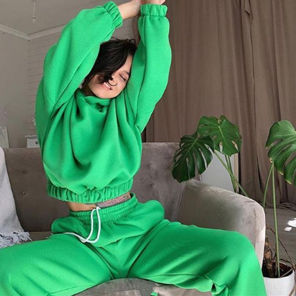 women's two piece pants autumn sports sweatshirt set women casual hoodies lace-up long sweatpants femme tracksuit outfits 2021, White
women's two piece pants autumn sports sweatshirt set women casual hoodies lace-up long sweatpants femme tracksuit outfits 2021, White