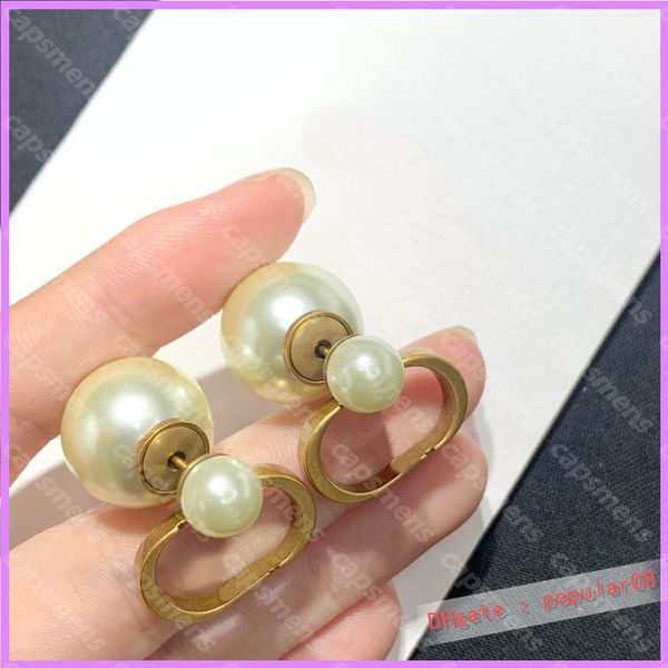 women earrings fashion lady designer earring studs pearl earrings luxurys designer jewelry for party wedding gifts d218043f, Golden;silver
women earrings fashion lady designer earring studs pearl earrings luxurys designer jewelry for party wedding gifts d218043f, Golden;silver