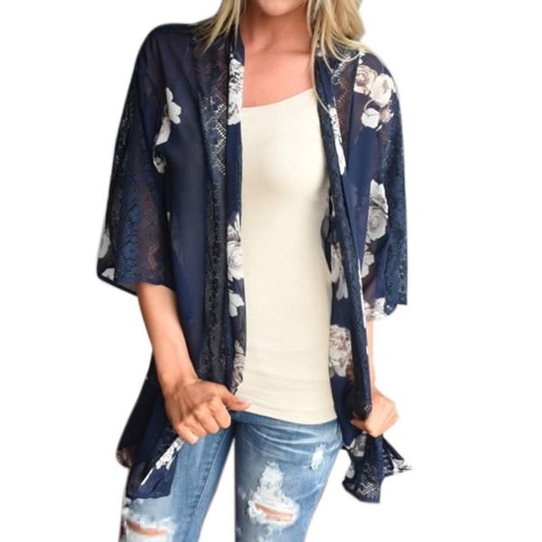 women's jackets women floral print beach chiffon loose shawl kimono cardigan cover blouse casual outerwear coats casacas para mujer -, Black;brown
women's jackets women floral print beach chiffon loose shawl kimono cardigan cover blouse casual outerwear coats casacas para mujer -, Black;brown