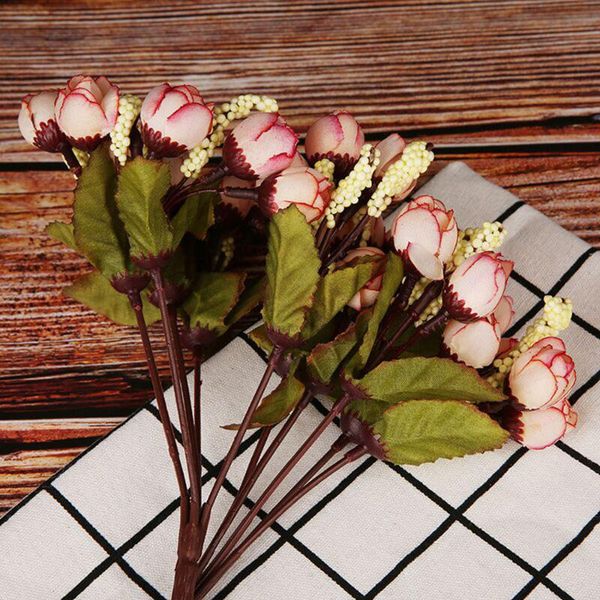 decorative flowers & wreaths 15pcs roses artificial for wedding decor fake mini silk rose bouquet
decorative flowers & wreaths 15pcs roses artificial for wedding decor fake mini silk rose bouquet