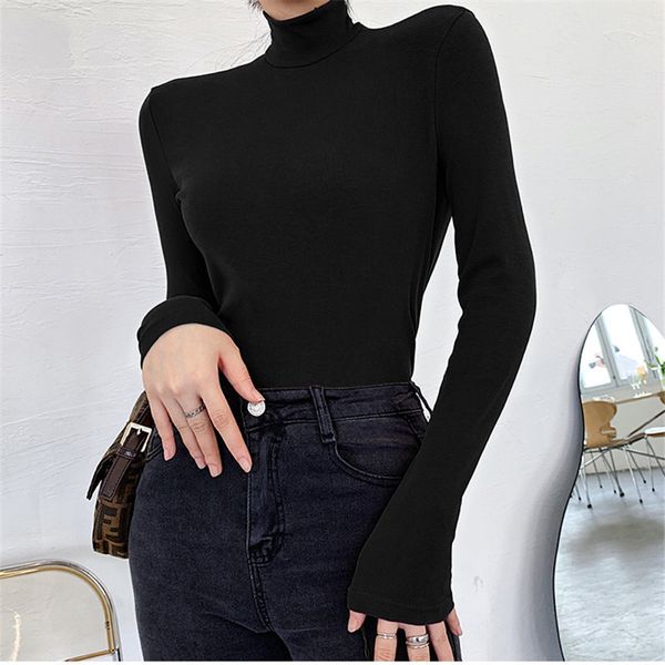 arrival shirt solid warm turtleneck fashion women large casual basic korea brief minimalist t-shirt 210421, White
arrival shirt solid warm turtleneck fashion women large casual basic korea brief minimalist t-shirt 210421, White