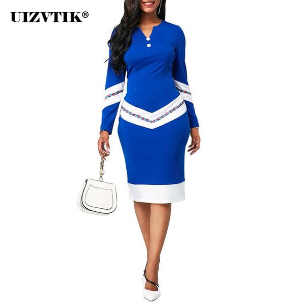 casual dresses woman dress 2021 spring slim patchwork office pencil bodycon women winter vintage v neck long party, Black;gray
casual dresses woman dress 2021 spring slim patchwork office pencil bodycon women winter vintage v neck long party, Black;gray