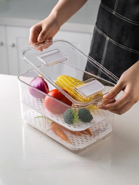 storage bottles & jars refrigerator boxes er sealing kitchen organizer vegetable and fruit freshness container
storage bottles & jars refrigerator boxes er sealing kitchen organizer vegetable and fruit freshness container