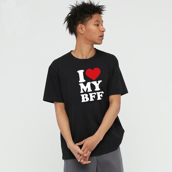 men's t-shirts mens summer tees high-quality cotton i love my bff printed t shirts oversize soft comfortable casual short-sleeved, White;black
men's t-shirts mens summer tees high-quality cotton i love my bff printed t shirts oversize soft comfortable casual short-sleeved, White;black