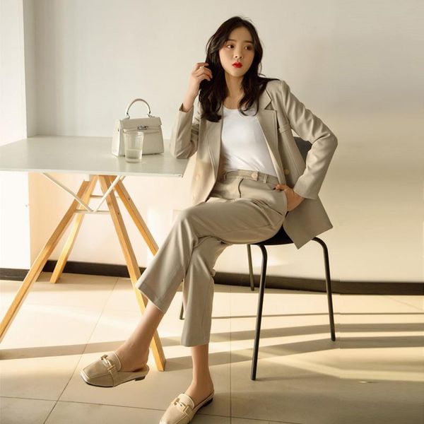 high end casual women's korean fashion temperament versatile simple receipts waist slim british wind professional wear two-piece two pi, White
high end casual women's korean fashion temperament versatile simple receipts waist slim british wind professional wear two-piece two pi, White