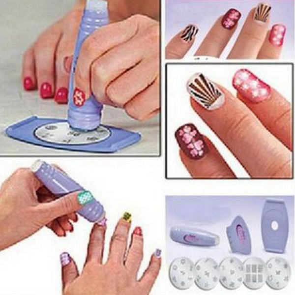 nail art kits manicure tool set printing tools stamping kit