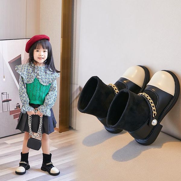boots girls with metal chain 2021 minimalist for kids thermal shoes autumn winter fashion children sock 26-36, Black;grey
boots girls with metal chain 2021 minimalist for kids thermal shoes autumn winter fashion children sock 26-36, Black;grey