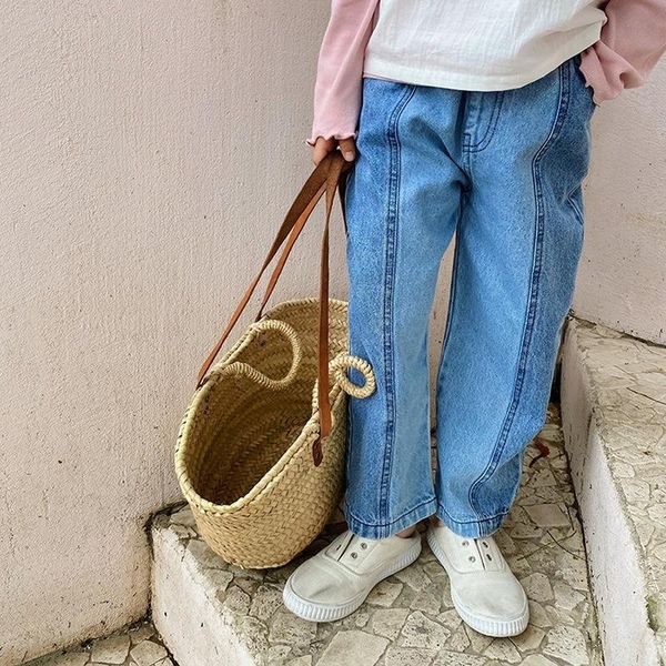 jeans wlg kids fall denim blue fashion all match jean boys girl trousers for 2-8 years
jeans wlg kids fall denim blue fashion all match jean boys girl trousers for 2-8 years