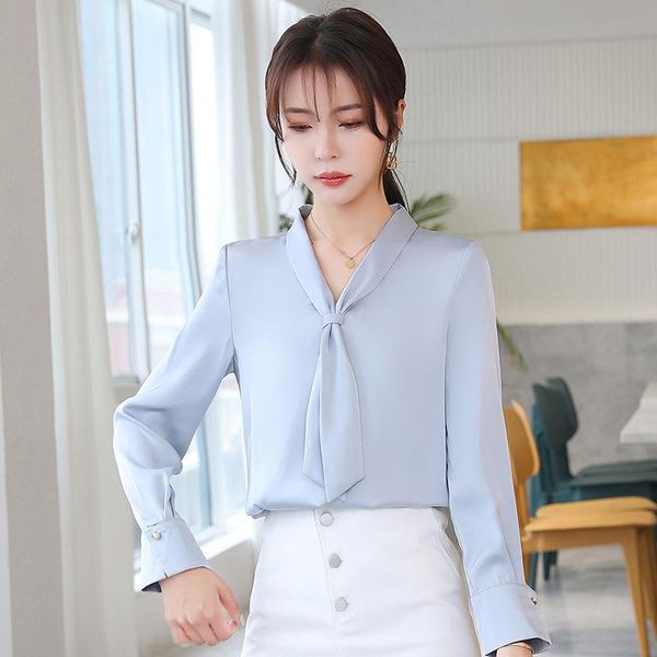 women's blouses & shirts ribbon shirt design sense niche 2021 spring white chiffon long sleeve
women's blouses & shirts ribbon shirt design sense niche 2021 spring white chiffon long sleeve
